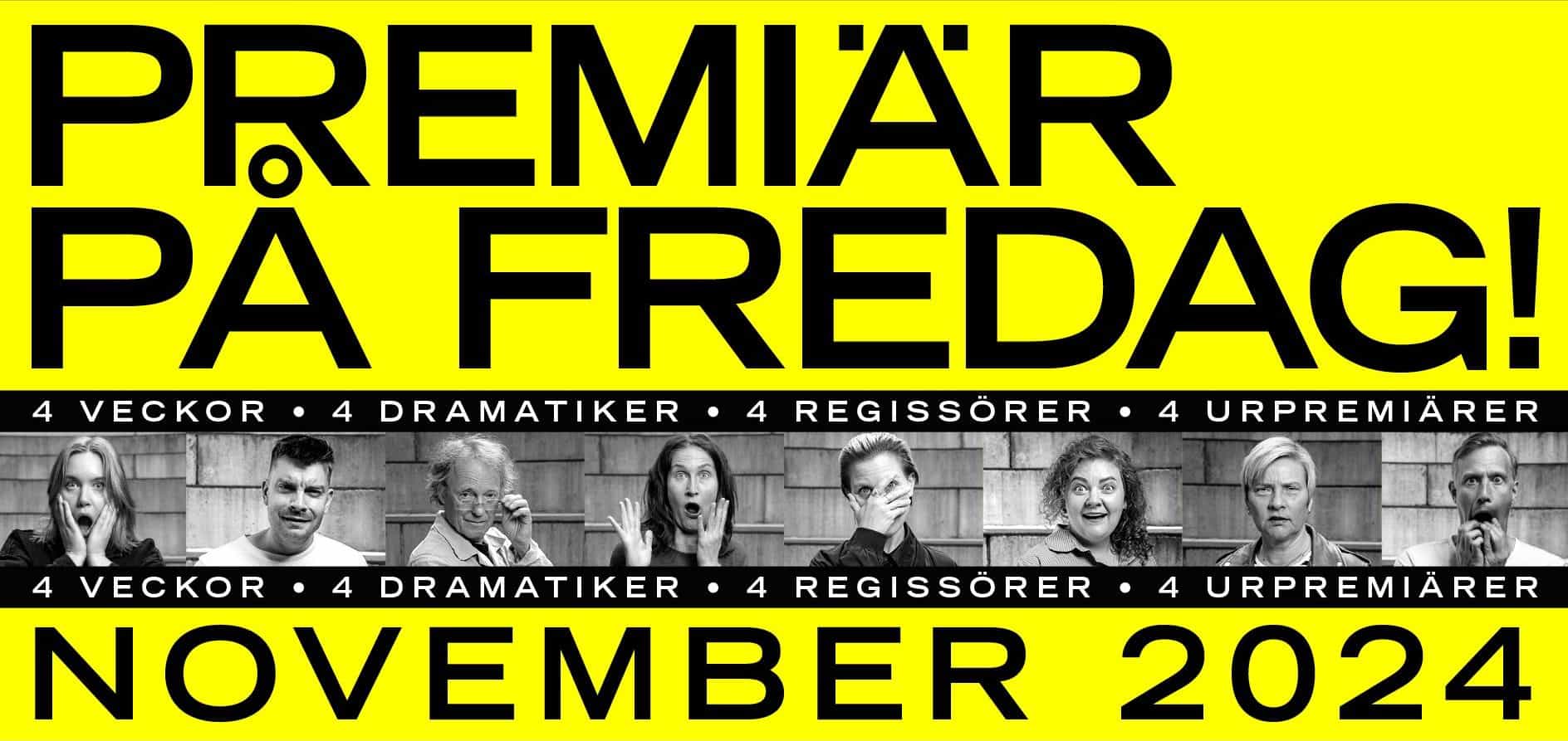 Premiär på fredag!